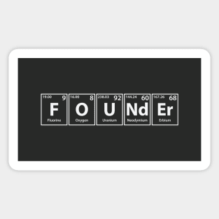 Founder Elements Spelling Sticker